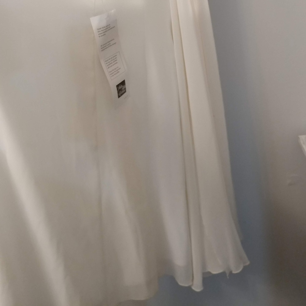 🆕A.B.S. Ivory Sweetheart Formal Dress Gown - Picture 6 of 8